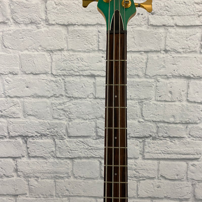 Ibanez SR890TT 4 String Bass Guitar Transparent Turquoise MIJ w/ case