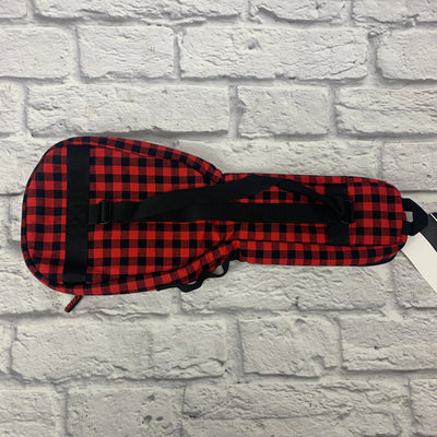 Phitz Tenor Ukulele Gig Bag, Lumberjack Red