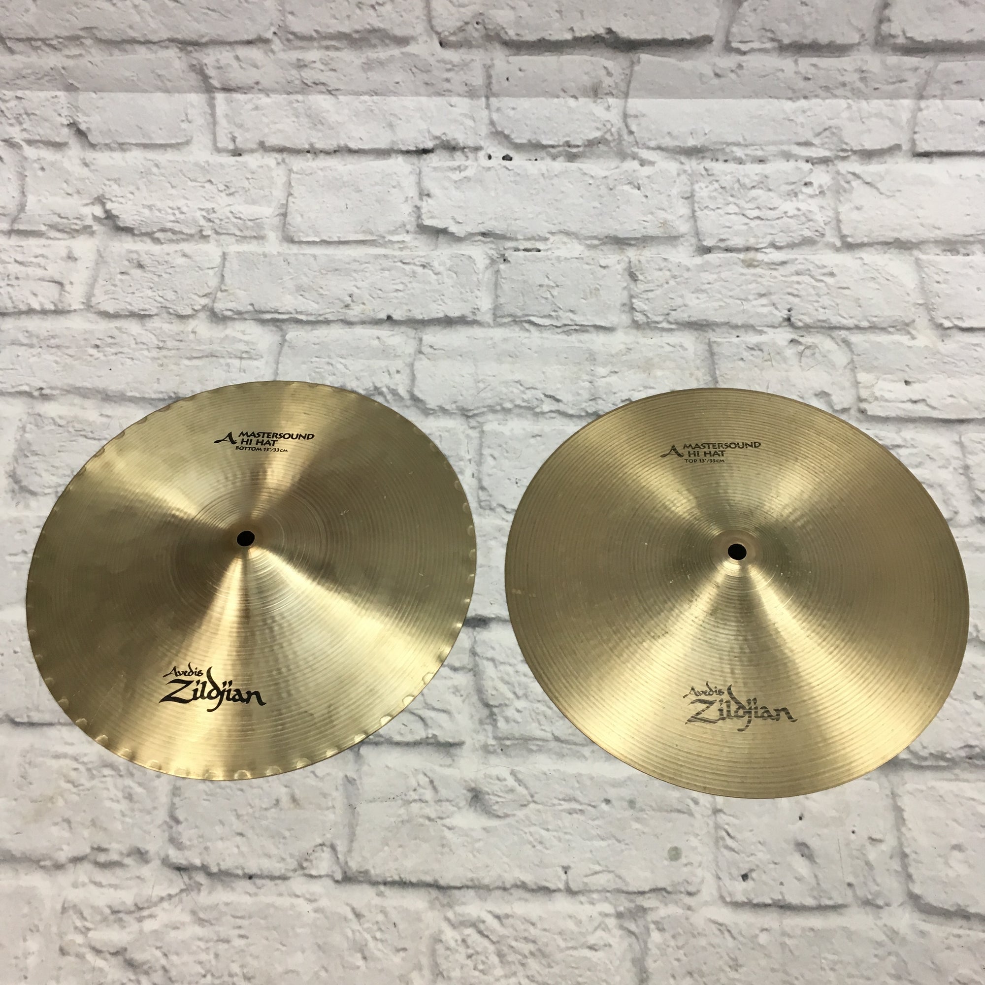 Zildjian 13in A Mastersound Hi Hat Cymbal Pair