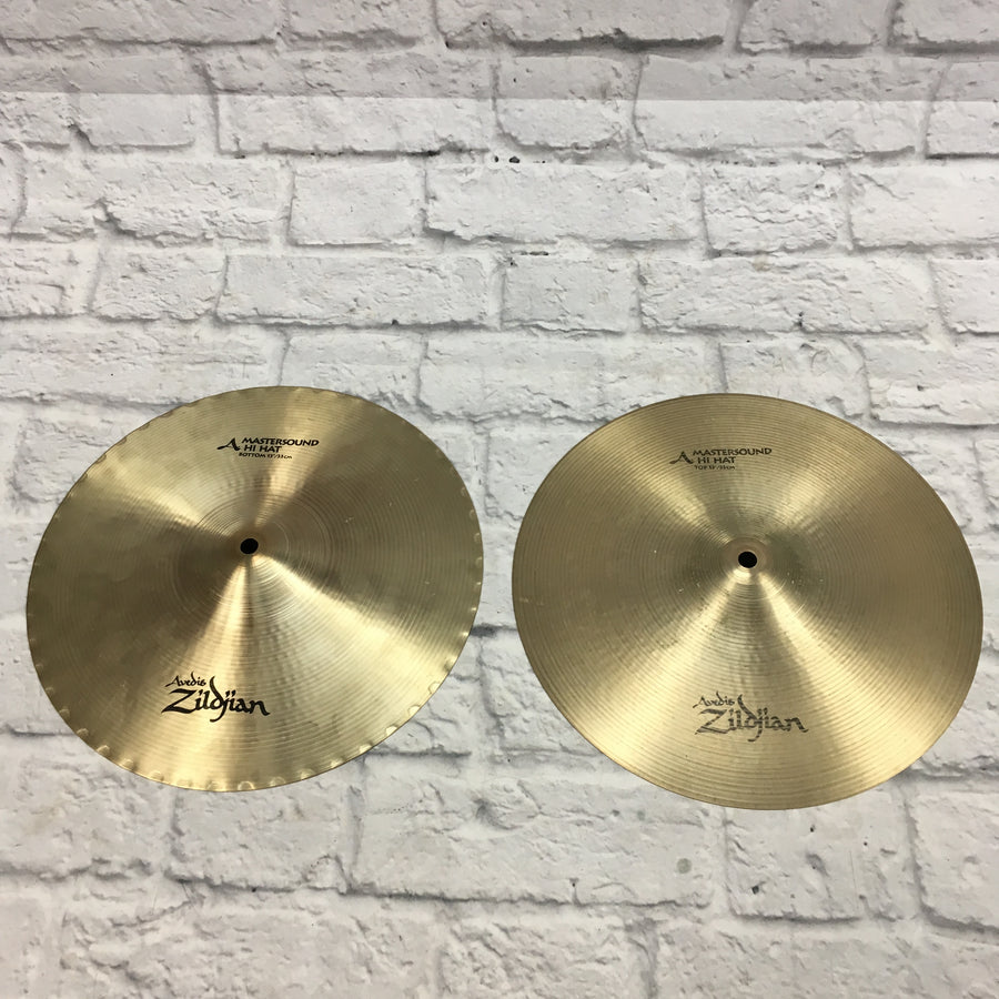 Zildjian 13in A Mastersound Hi Hat Cymbal Pair