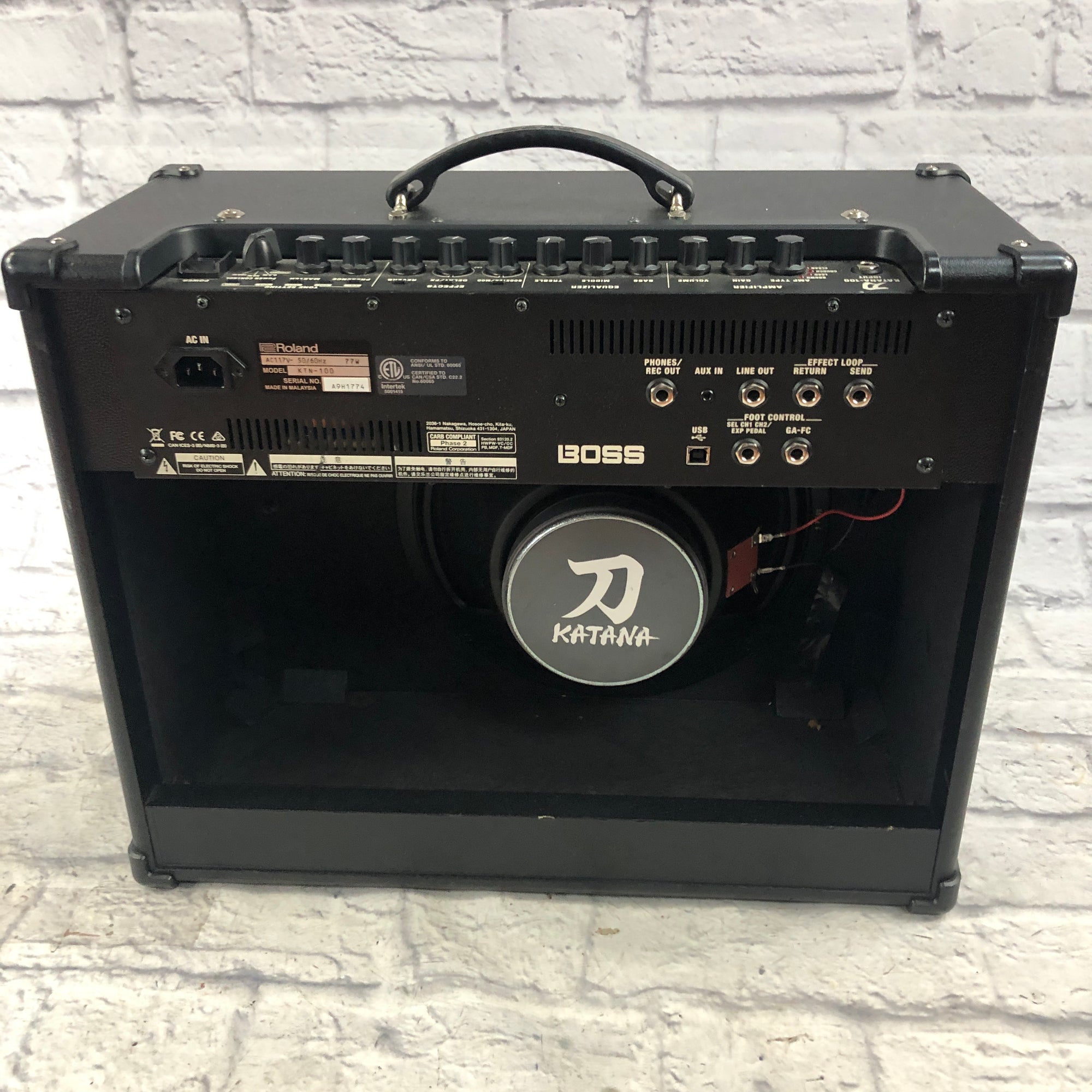 Boss Katana 100 1x12 Combo Amp