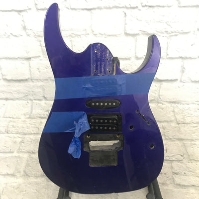 Unknown Soloist-Style Electric Guitar Body Includes 3 Pickups