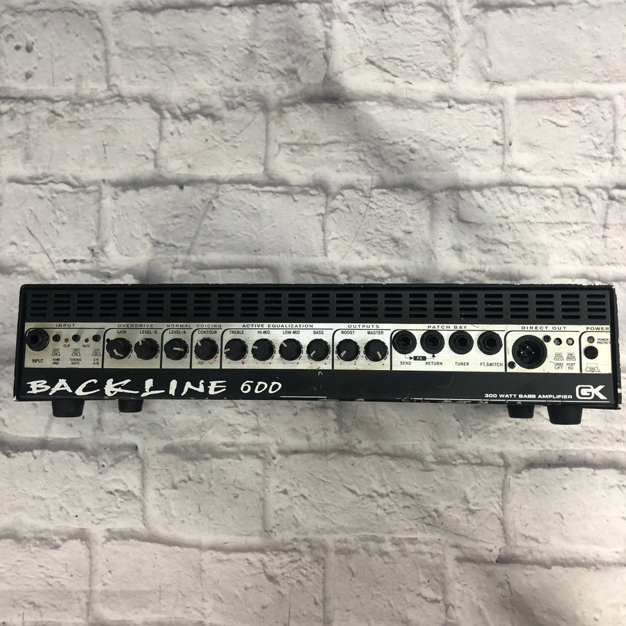 Gallien-Krueger Backline 600 300w Bass Amp Head Bass Head