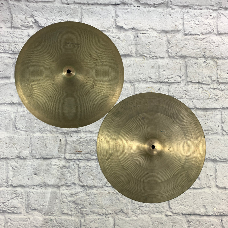 Zildjian Avedis New Beat 14 Hi Hat Cymbal Pair - Evolution Music