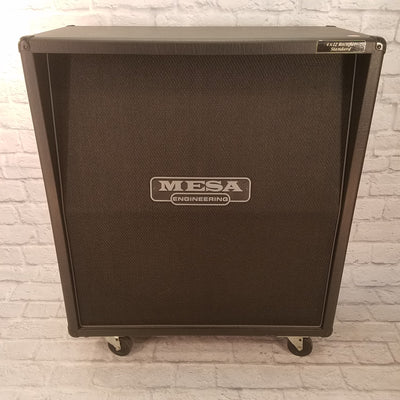Mesa Boogie 4x12 4FB Straight Cab w Black Shadows