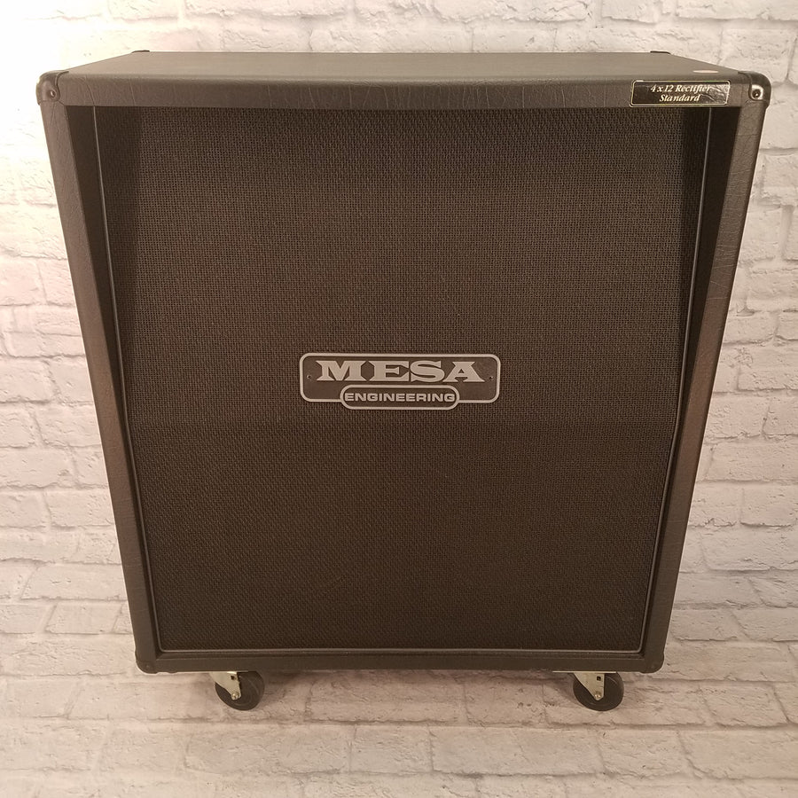 Mesa Boogie 4x12 4FB Straight Cab w Black Shadows