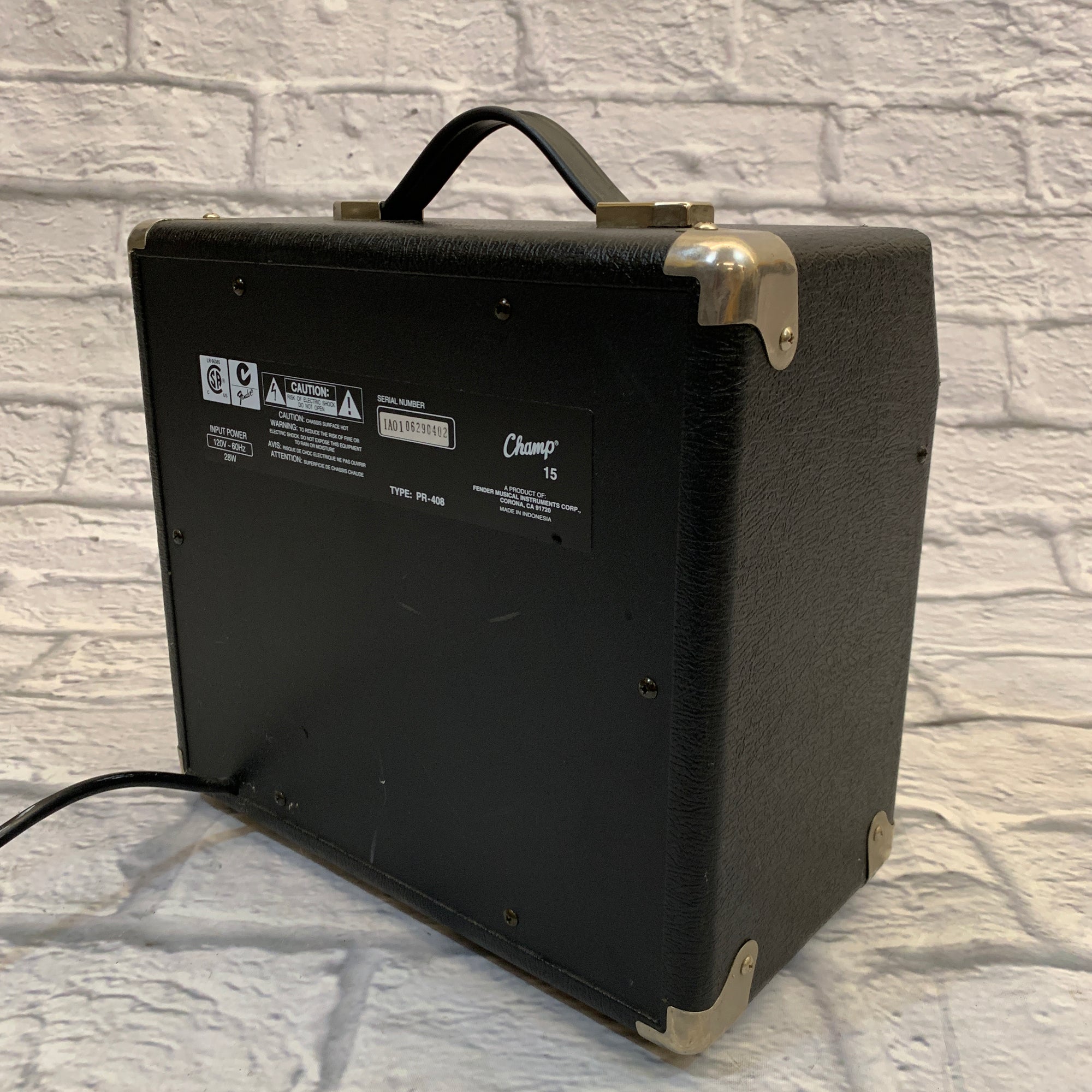 Squier Champ 15 Guitar Combo Amp