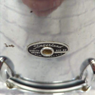 Slingerland 14 Chrome Over Wood Rack Tom