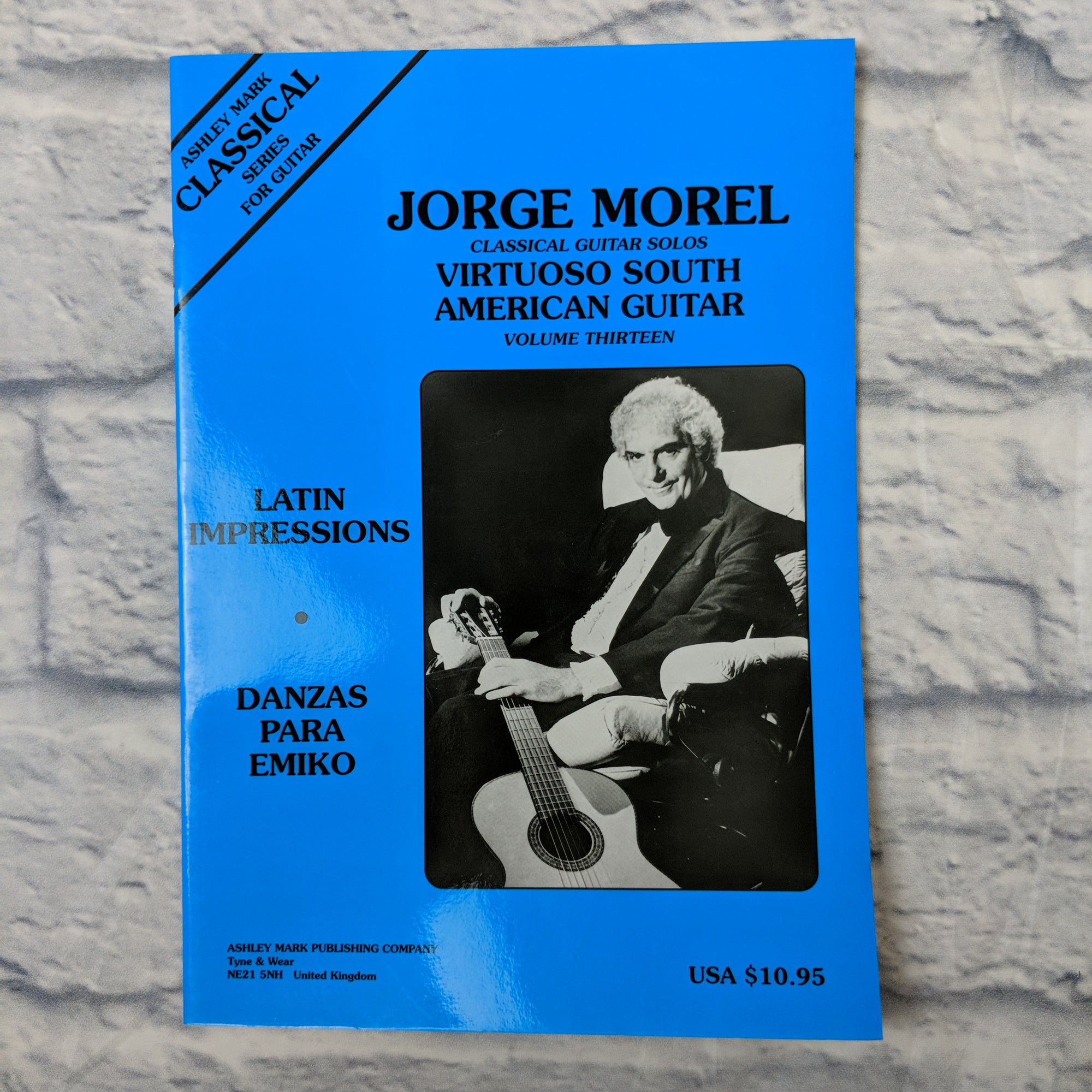 Jorge Morel Classical Guitar solo Virtuoso South American Guitar Volume 13