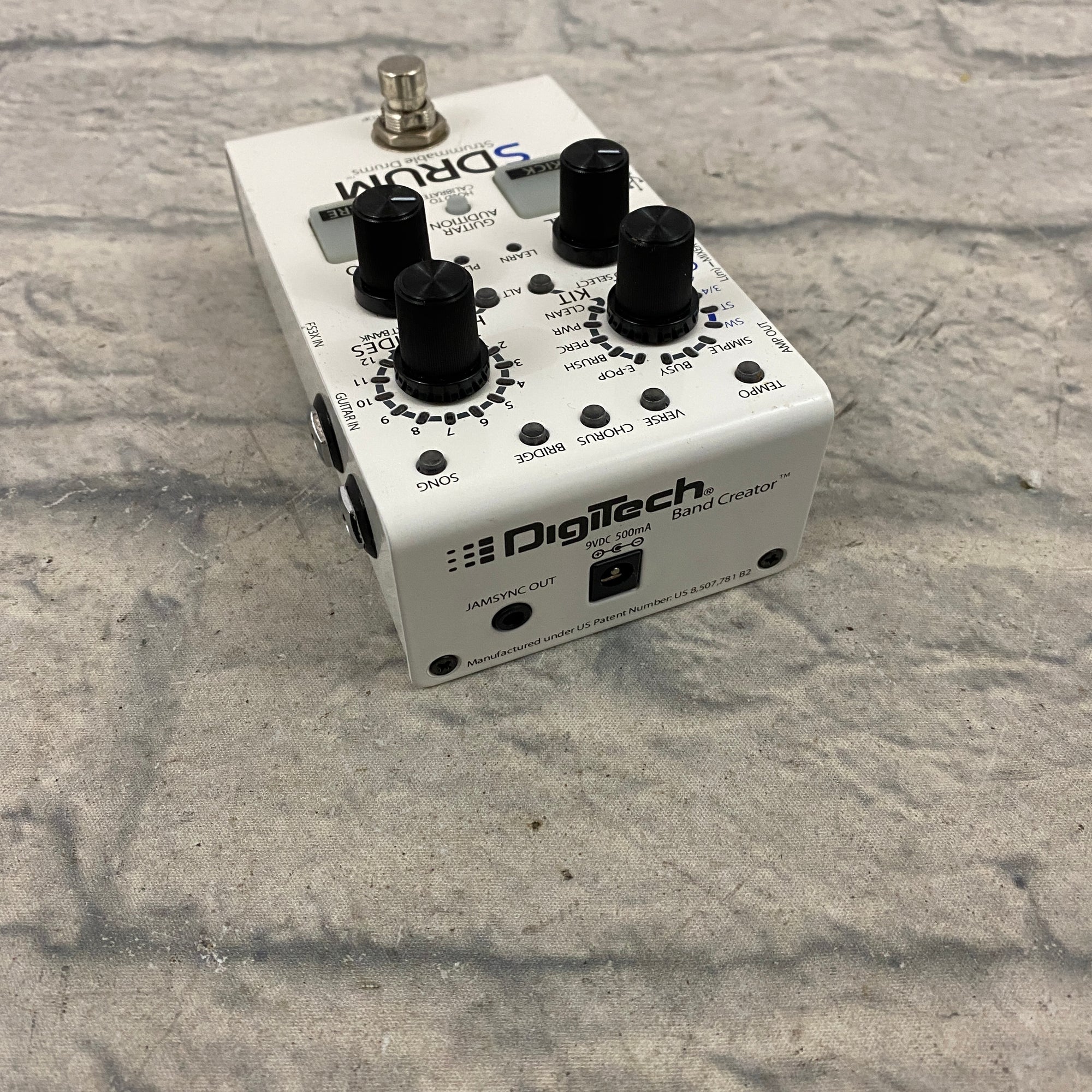 Digitech SDrum Strummable Drums Guitar Pedal - Evolution Music