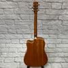 Nashville Guitar Works D10CE Dreadnought Cutaway Acoustic Electric Guitar - Natural