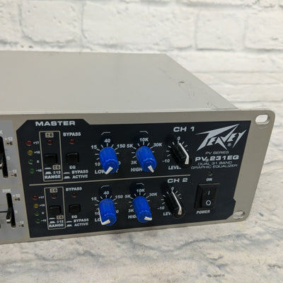 Peavey Dual 31 Band Graphic Equalizer