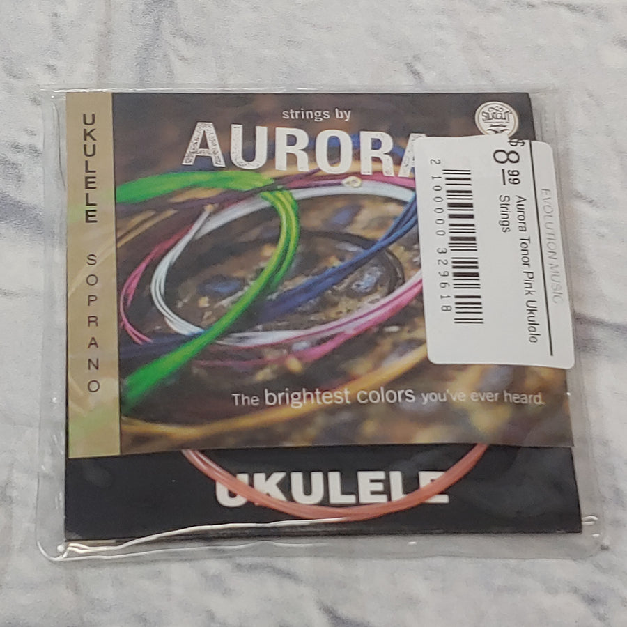 Aurora Tenor Pink Ukulele Strings