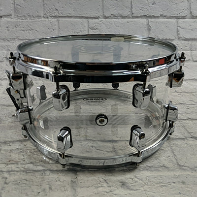 Crush Clear Acrylic 13x7 Snare Drum