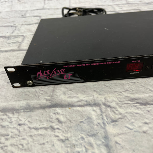 Art Multiverb LT Rack Reverb Effects - Evolution Music