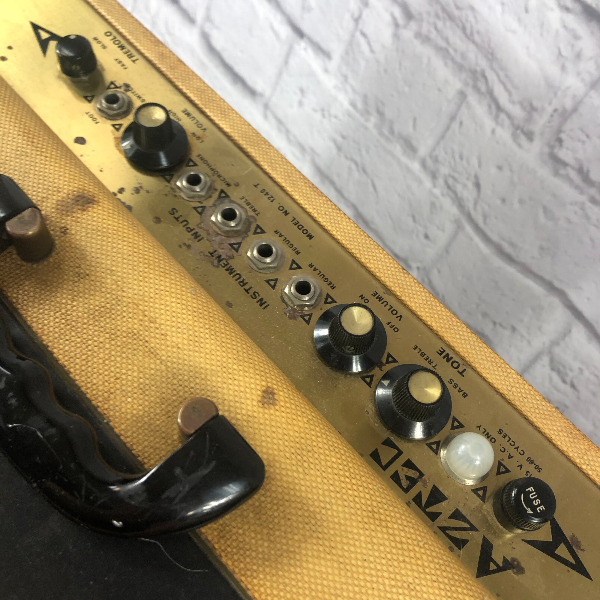 National Aztec 1240T 1959 Valco Tube Combo Guitar Amp