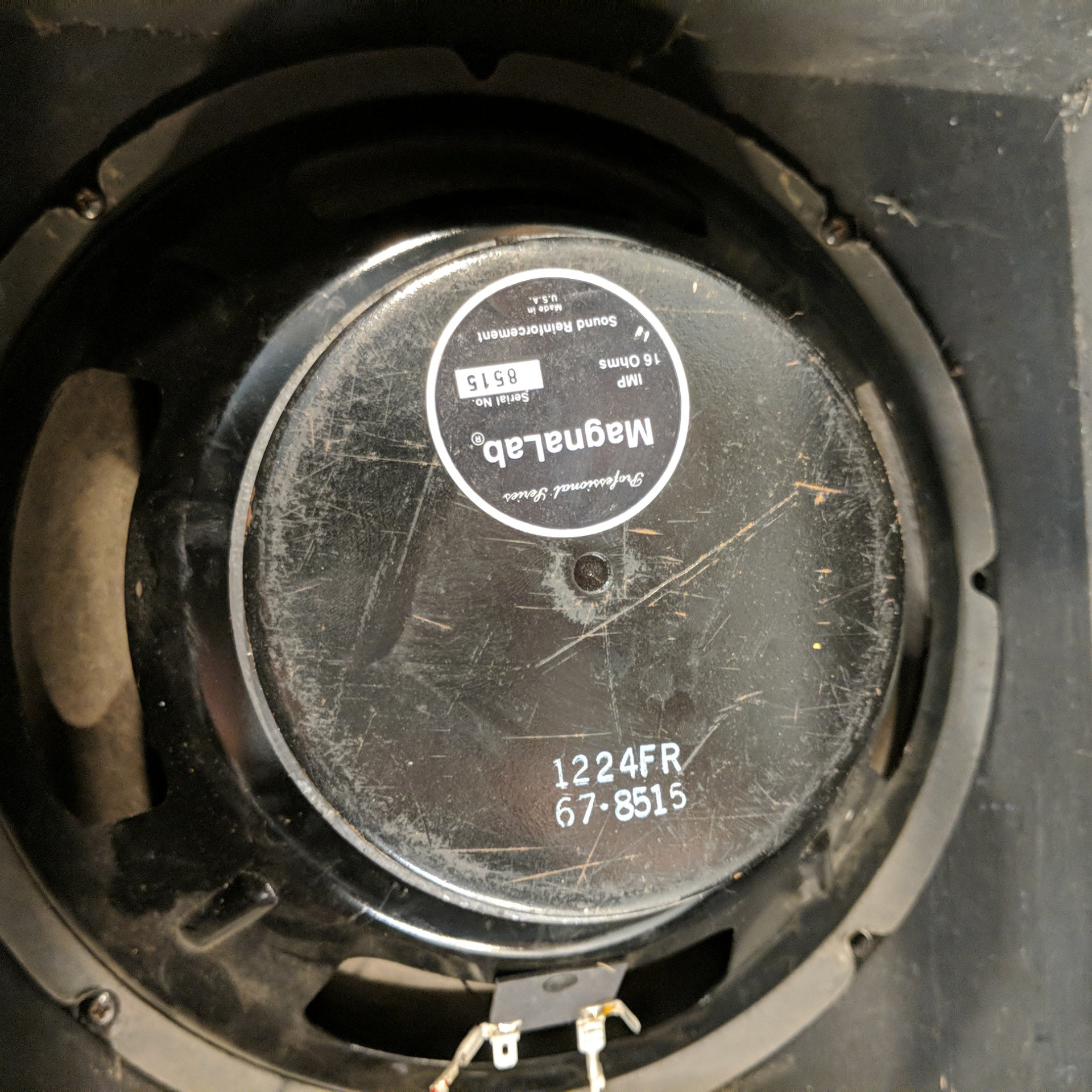 Carvin 2x12 Extension Cab with MagnaLab Speakers