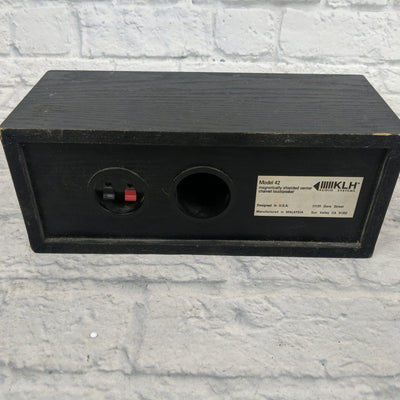 KLH Model 42 2 Speakers and 1 Center