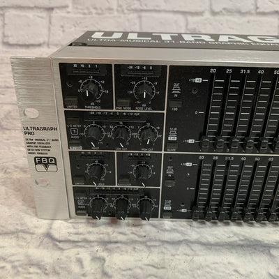 Behringer Ultragraph Pro FBQ6200 31-Band Stereo Graphic EQ