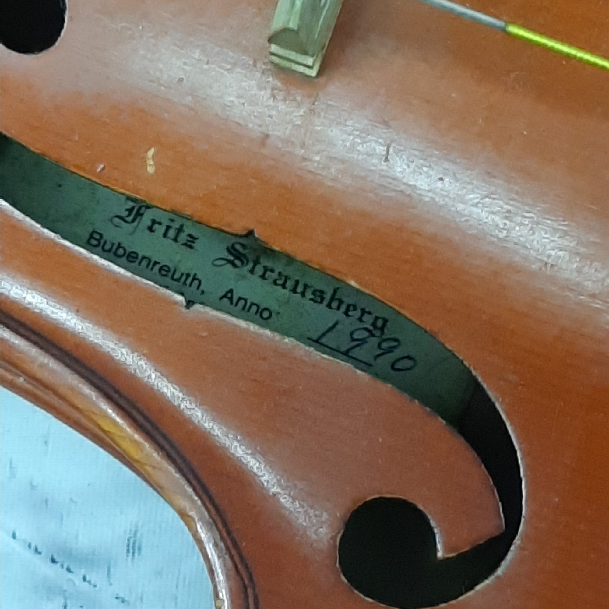 Fritz Strausberg VL2--44 Violin (With Case)