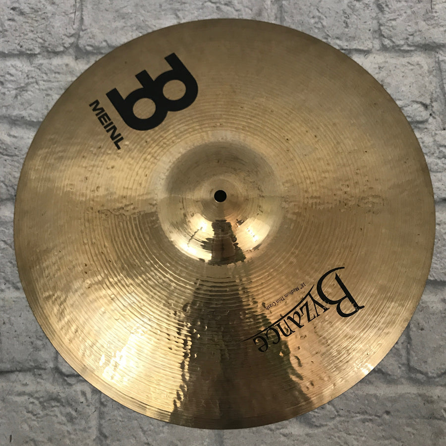 Meinl Byzance Brilliant 18" Medium Thin Crash Cymbal