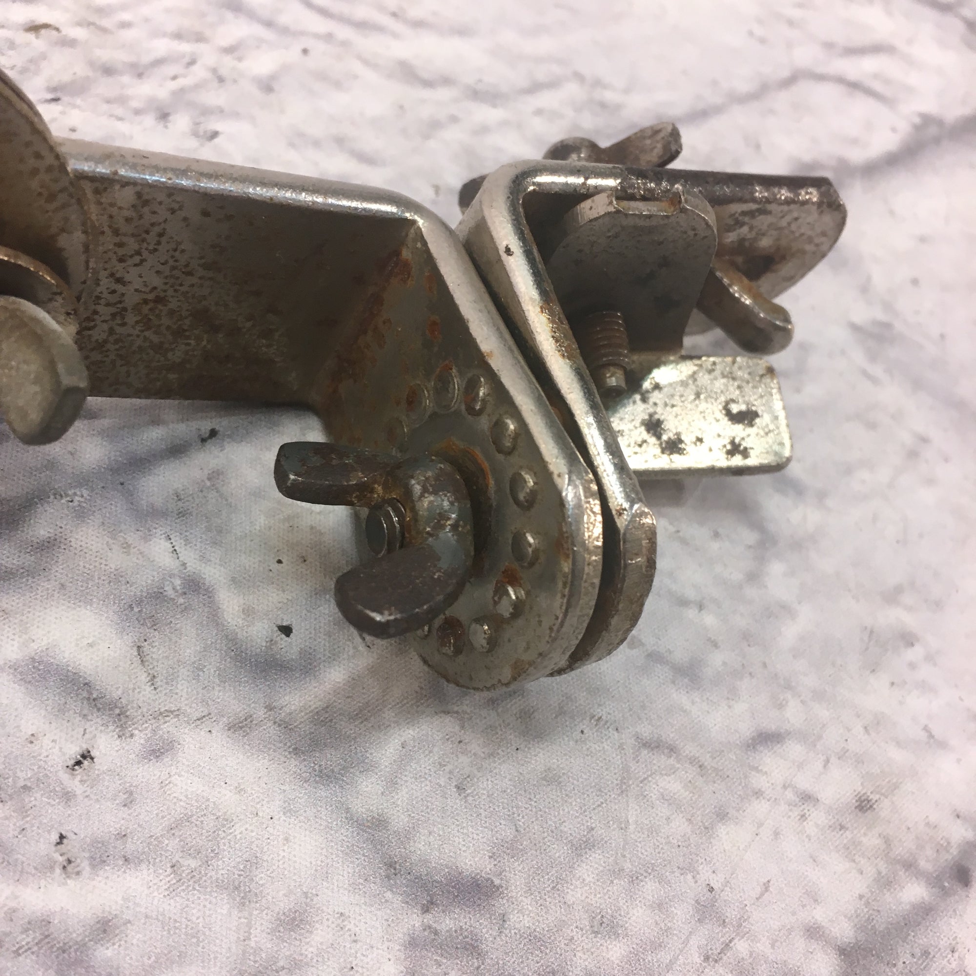 Vintage 30s Slingerland Radioking Tom Bracket Bass Drum Clip