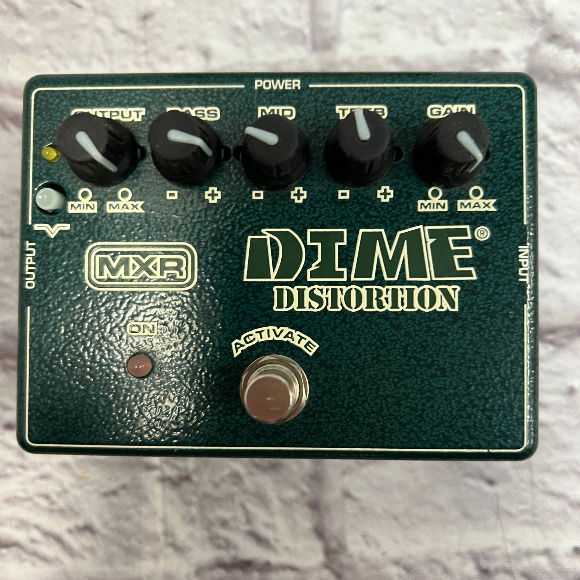 ギター MXR DIME DISTORTION MXR Dime Distortion Guitar Effects Pedal Demo - YouTube