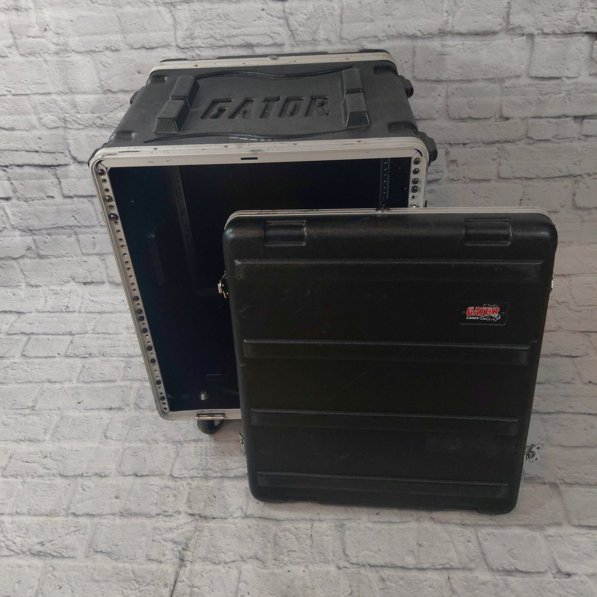 Gator 12 Space Rack Case on Casters