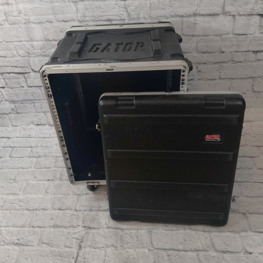 Gator 12 Space Rack Case on Casters