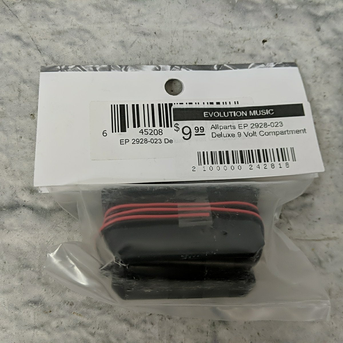 Allparts EP 2928-023 Deluxe 9 Volt Compartment