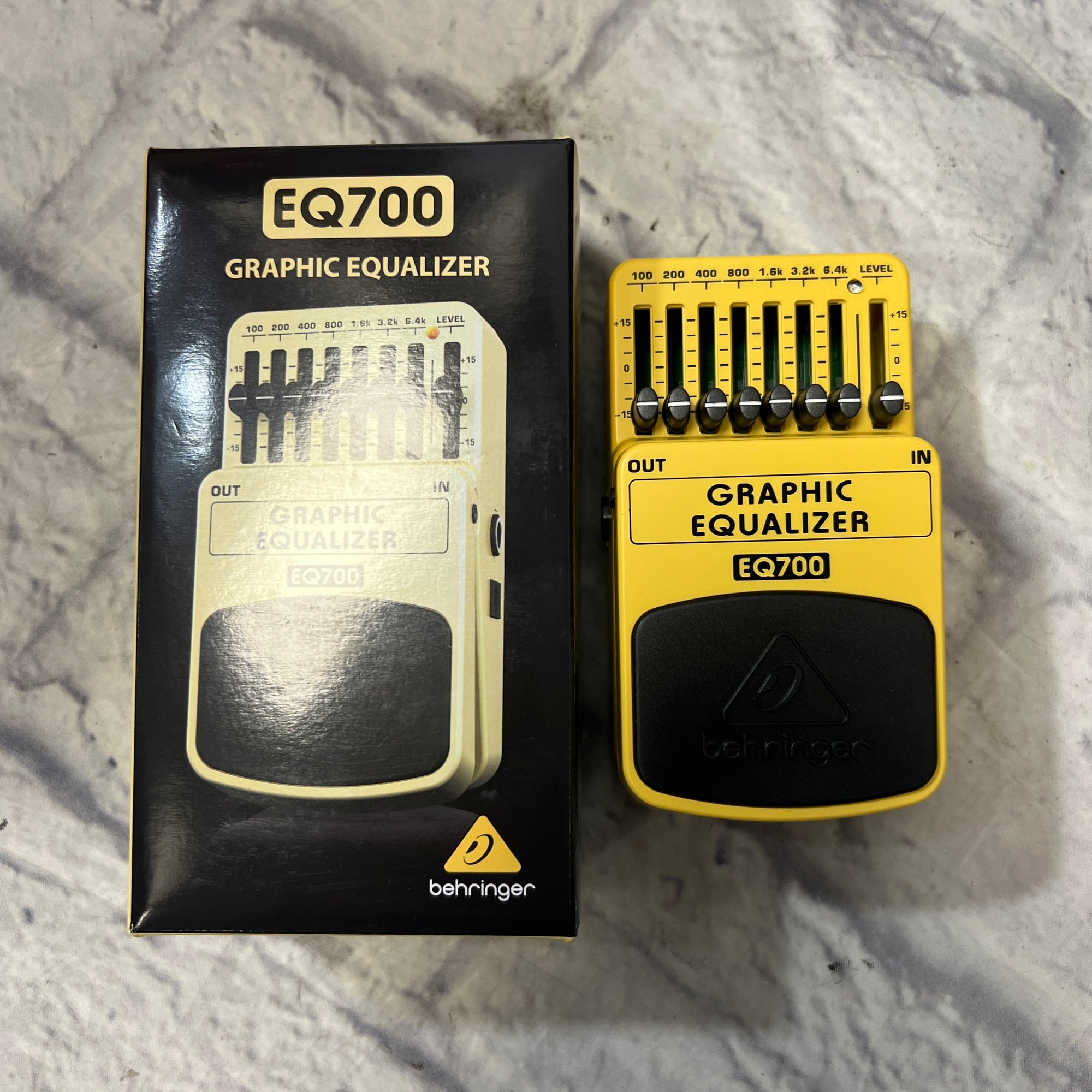behringer equalizer pedal Behringer EQ700 Graphic EQ Pedal
