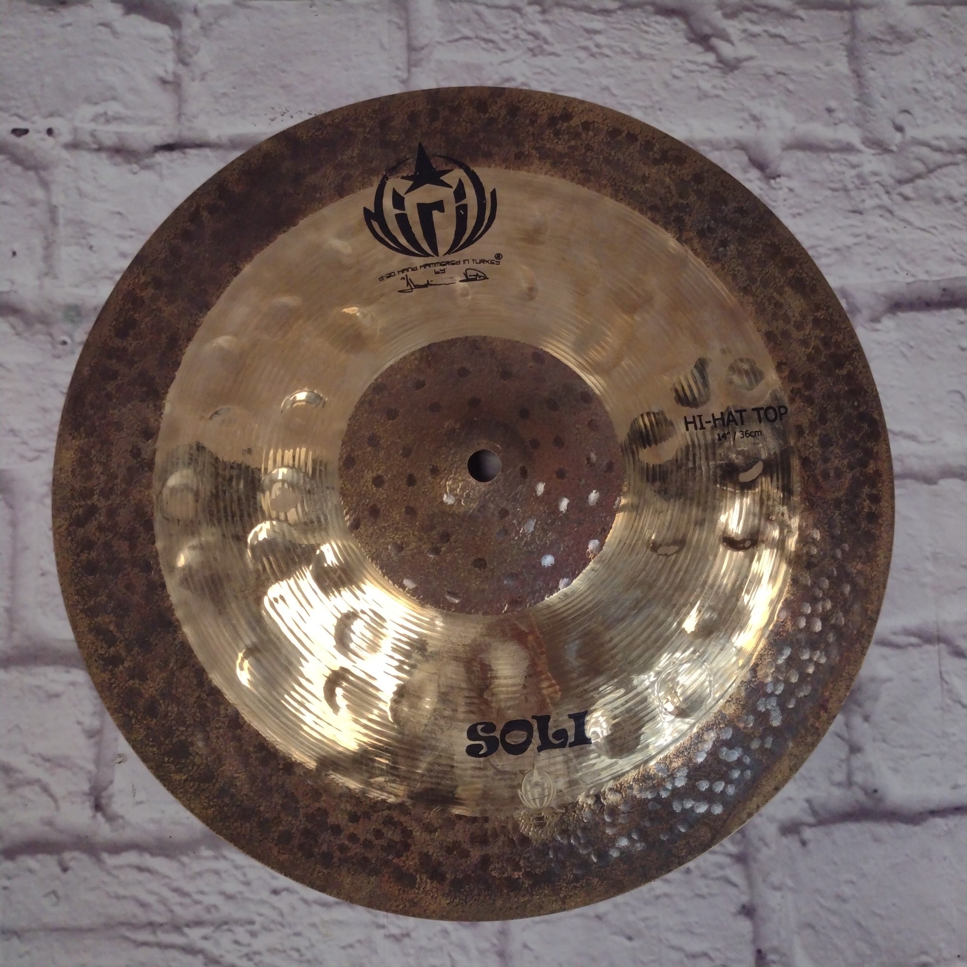 Diril 14 Soli Hi Hat Cymbal Pair CRACKED