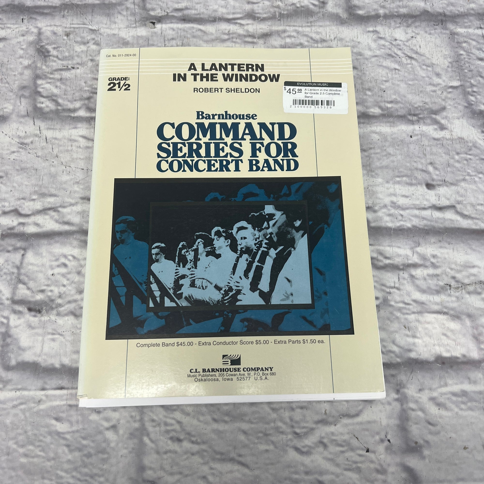 A Lantern in the Window for Grade 2.5 Complete Band