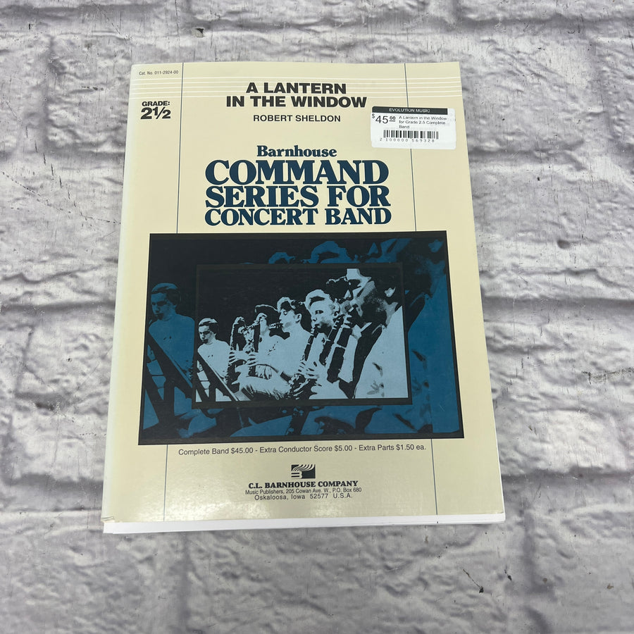 A Lantern in the Window for Grade 2.5 Complete Band