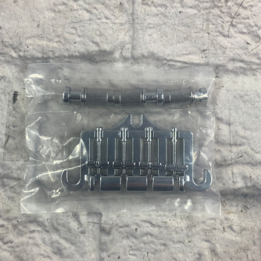 Unknown Gibson Thunder Bird Style 3 Point Bridge Chrome