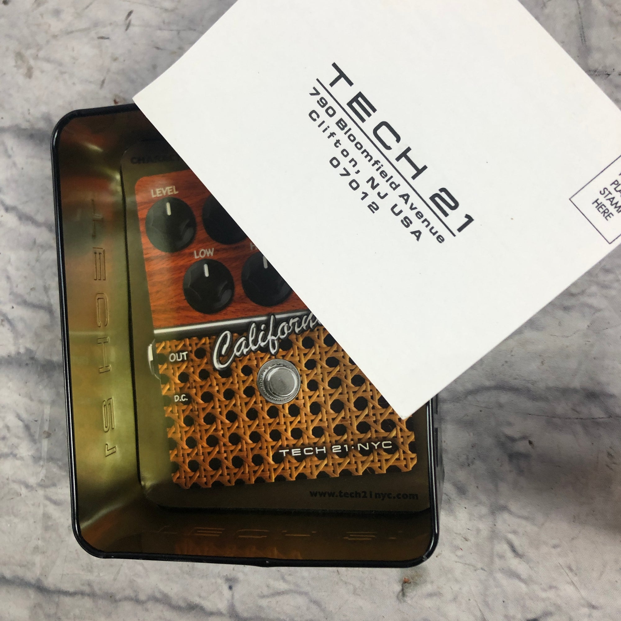Tech 21 California Overdrive Pedal