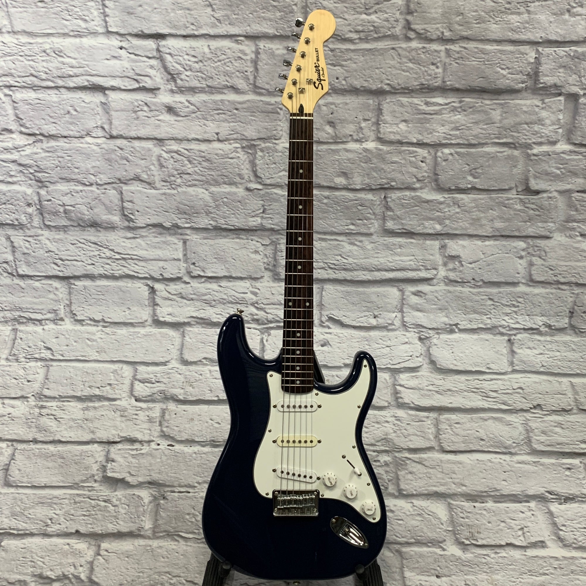 Squier Bullet Strat Electric Guitar Blue - Evolution Music