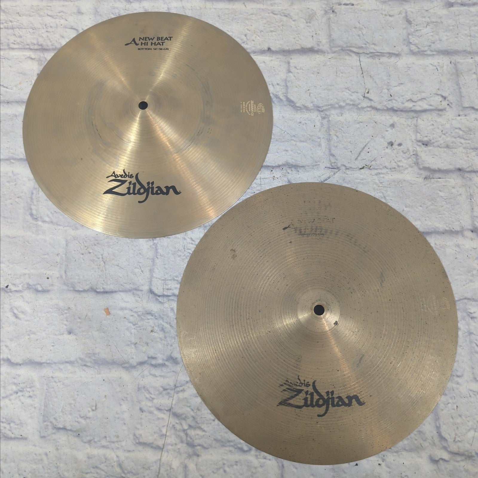 Zildjian 14" A Series New Beat Hi Hat Cymbals (Pair) 1982 - 2012