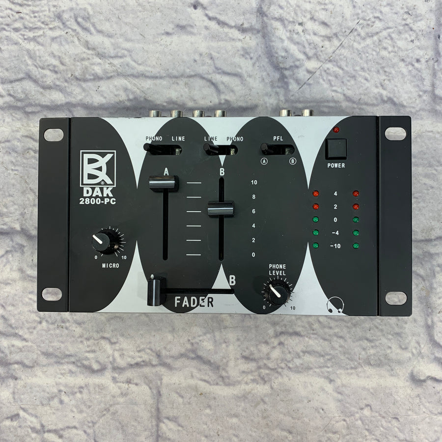 Dak 2800-PC Fader w Power Adapter
