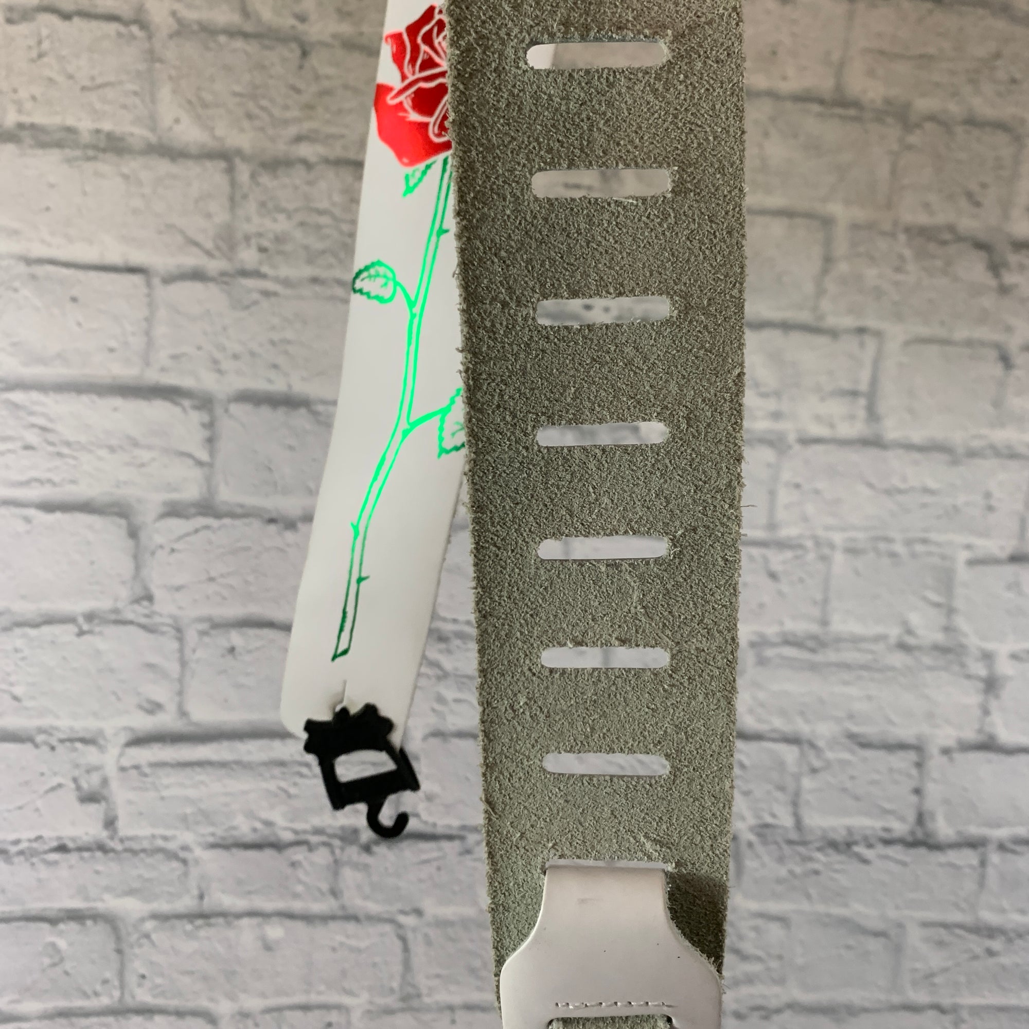 Unknown Rose on White Strap