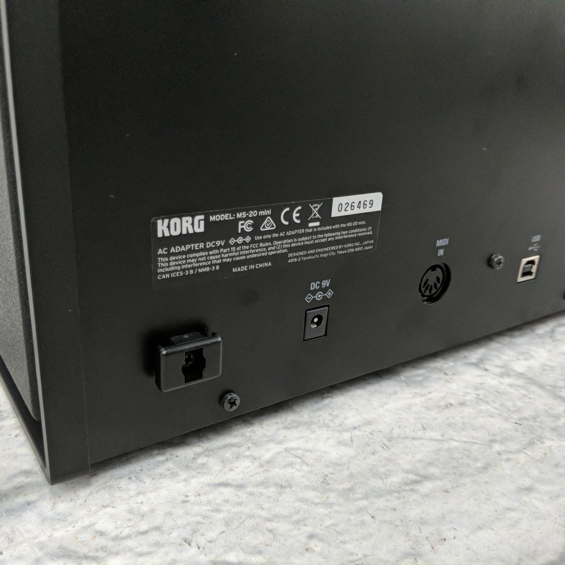 Korg Ms-20 Mini Synthesizer