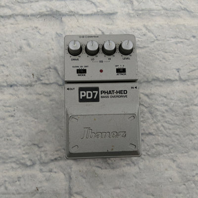 Ibanez PD7 Phat-Hed Bass Overdrive
