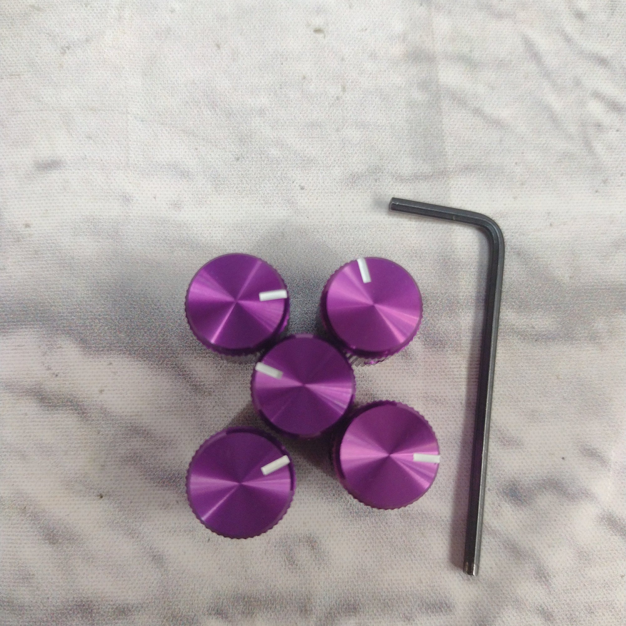 Unknown Lot of Anodized Pedal Knobs