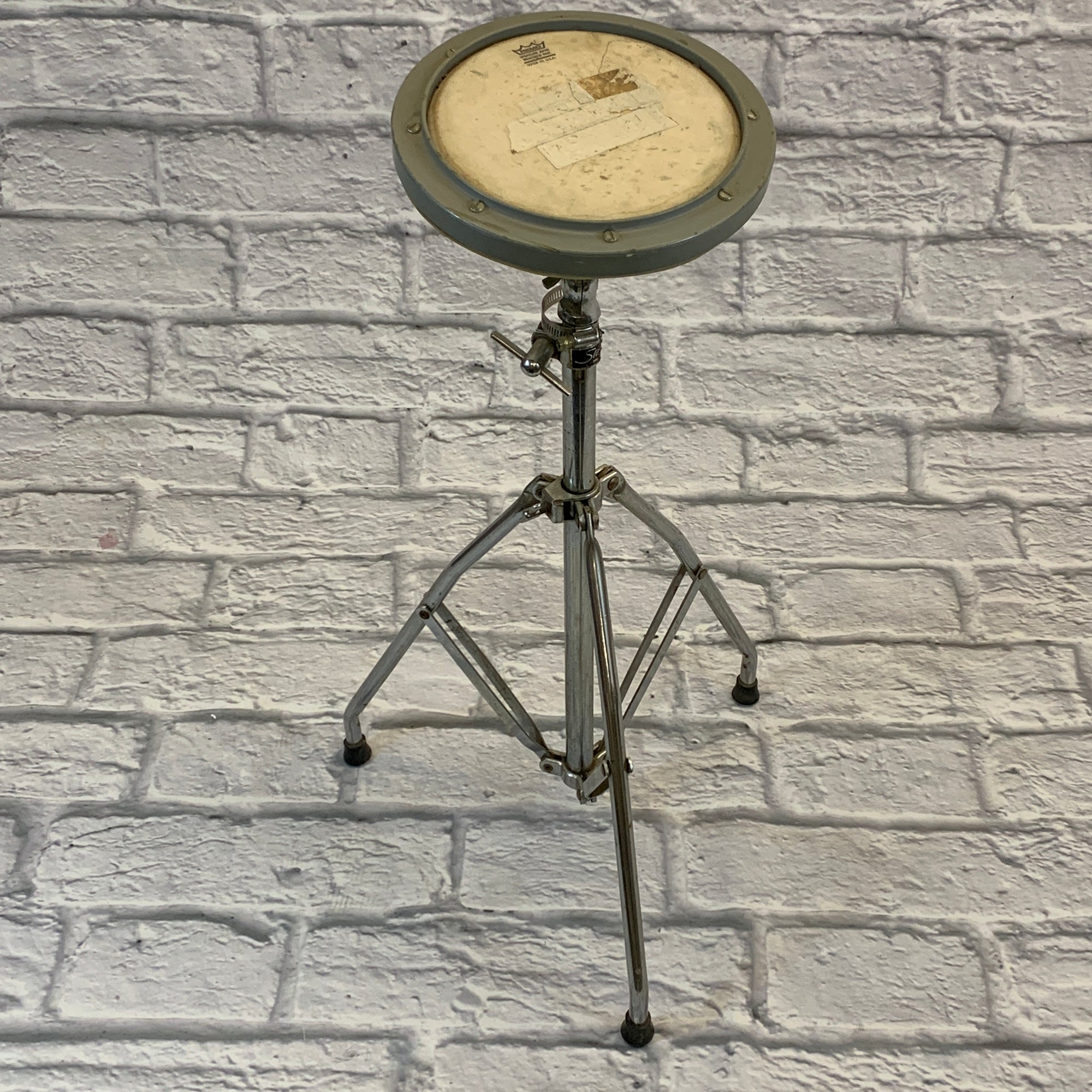 Slingerland Cymbal Stand w/ Remo Practice Pad