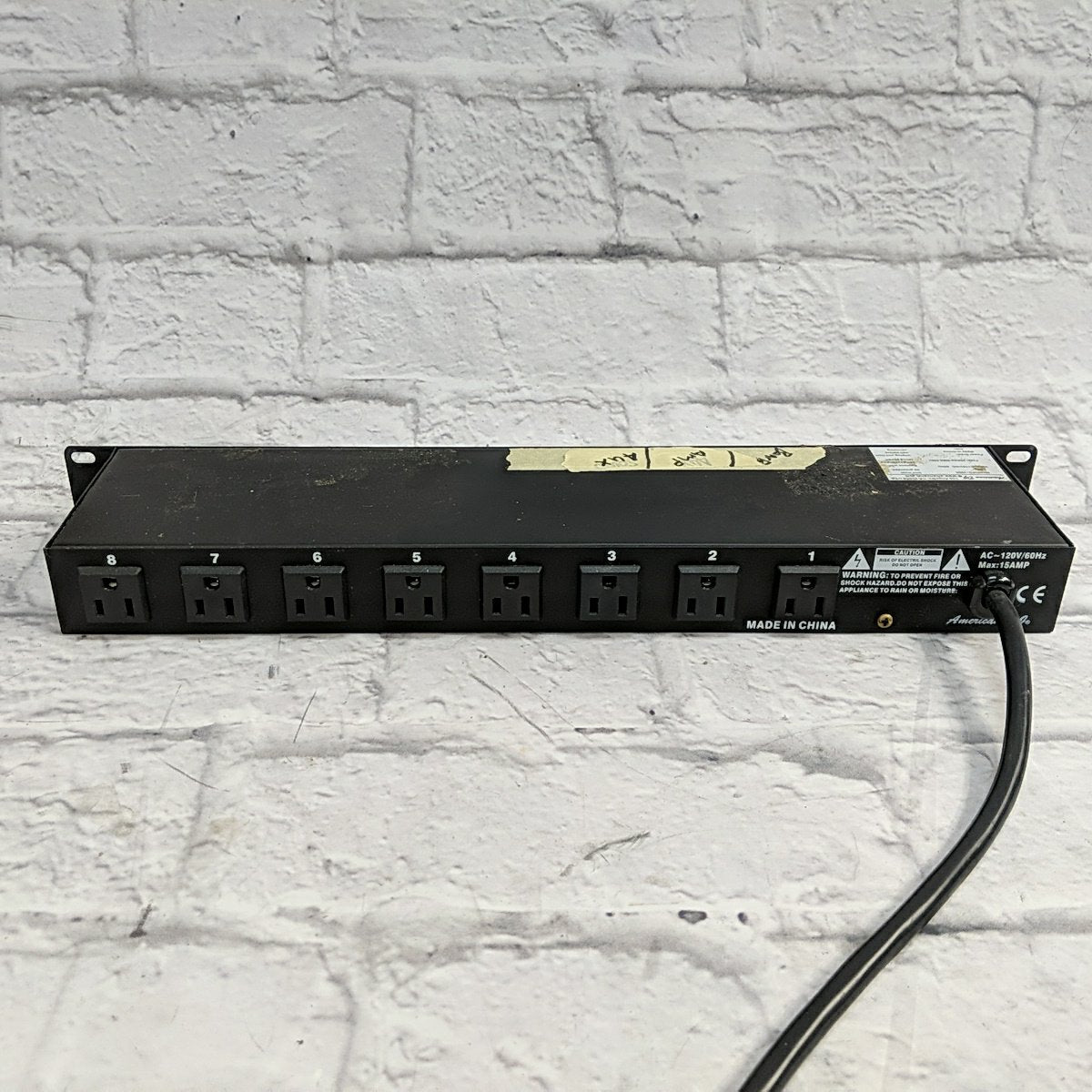 American DJ PC100A Power Conditioner