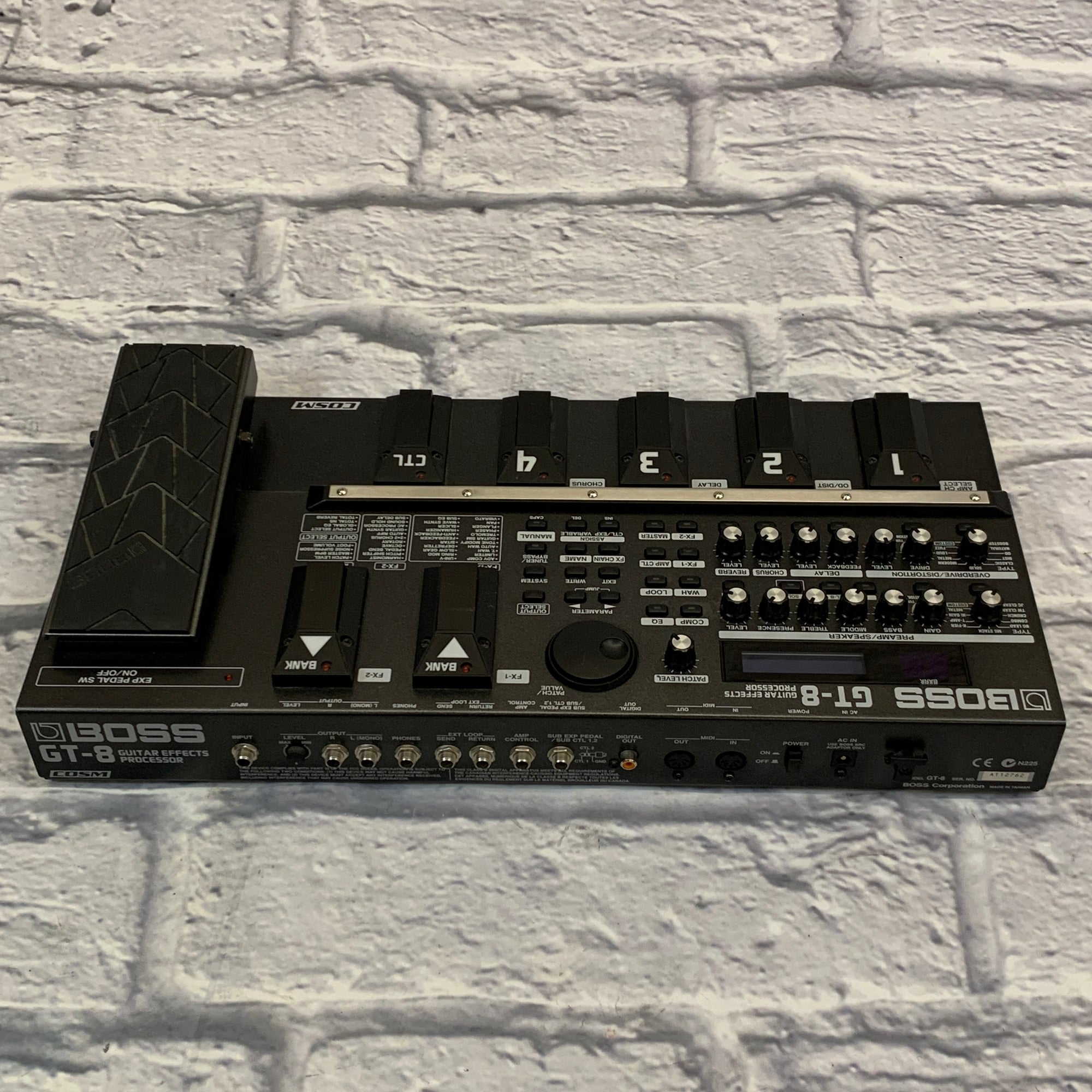 Boss GT-8 Guitar Effects Processor - Evolution Music