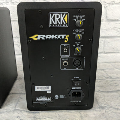 KRK Rokit 5 RP5 G3 Powered Studio Monitors (Pair)