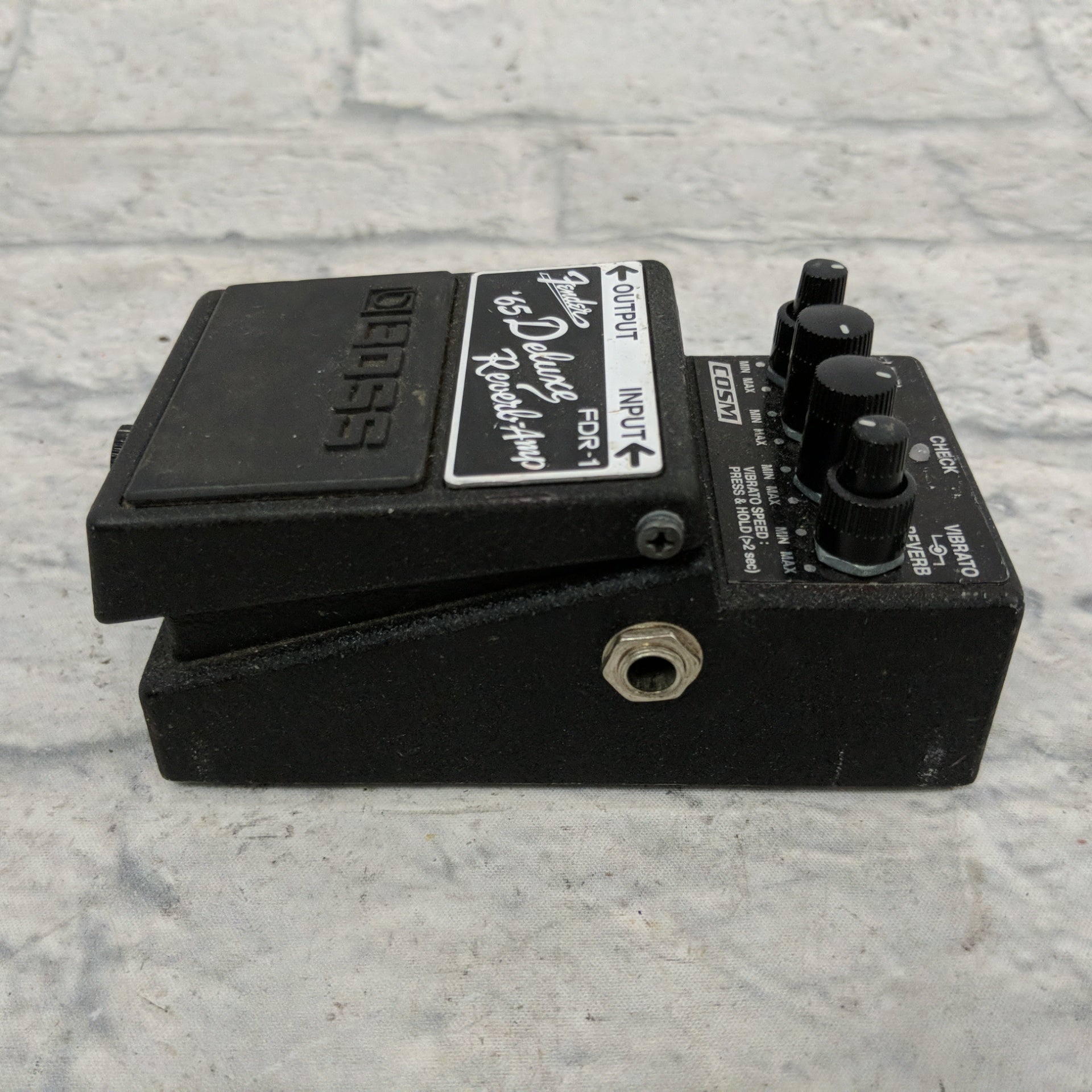 fender deluxe reverb pedal Boss FDR-1 Fender '65 Deluxe Reverb Amp Pedal