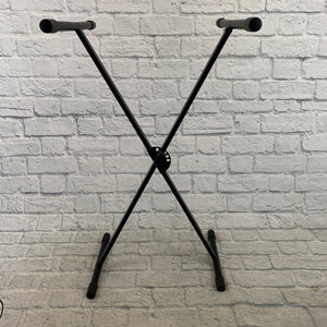 Black Keyboard Stand X-Frame