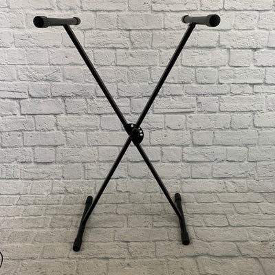 Black Keyboard Stand X-Frame